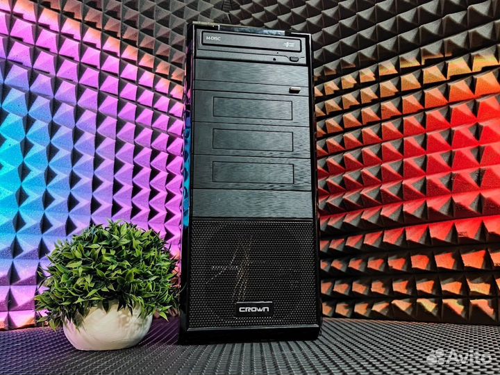 Бюджетный игровой пк AMD FX/16GB/RX580/SSD+HDD