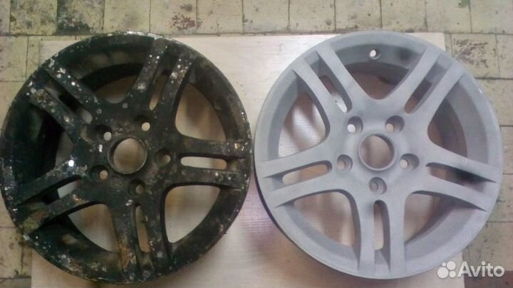 Пескоструйная очистка