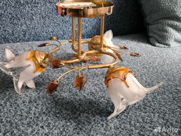 Люстра потолочная подвесная бу