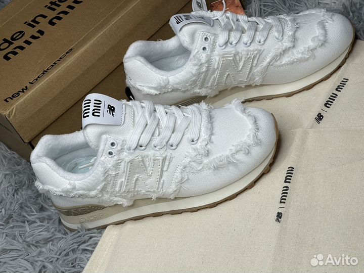 Кроссовки miu miu new balance 574