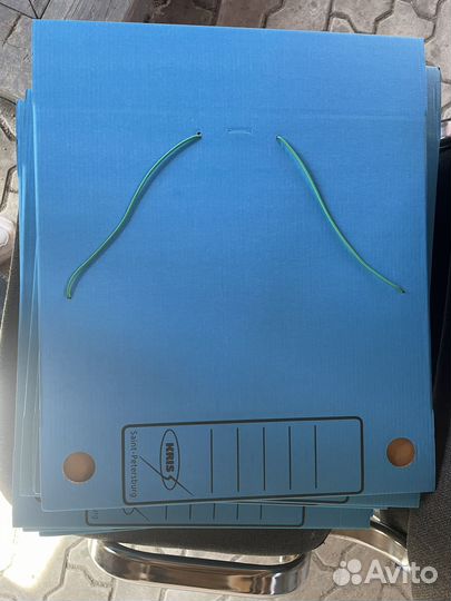 Книга учета, папки картонные