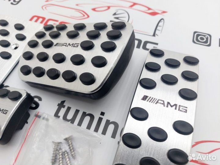 Накладки на педали Mercedes AMG на A-Class W176