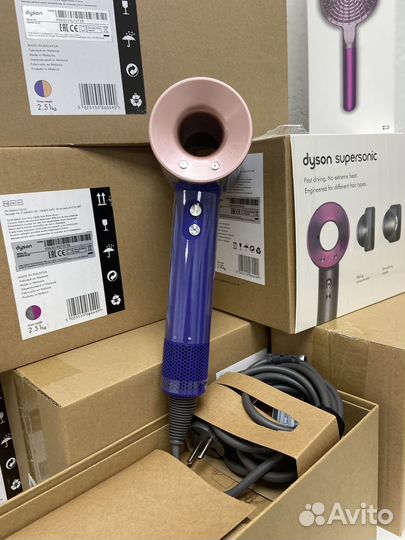 Фен Dyson Supersonic HD08 Vinca Blue Новый