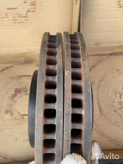 Передние тормозные диски toyota camry 50 55