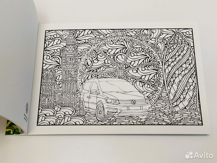 Раскрась свой Volkswagen. Коллекционная вещь