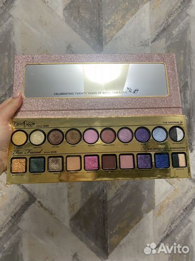Too faced тени палетка