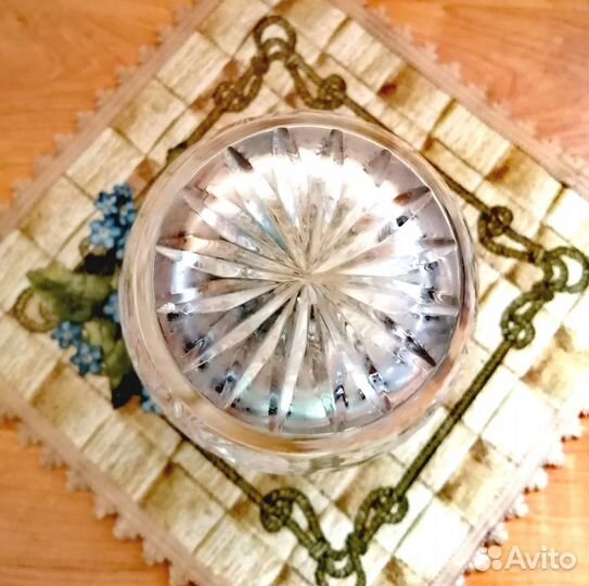 Ваза для цветов Астра гусевской хрусталь