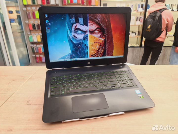 Ноутбук HP Игровой на Core i5-8300H/16gb/GTX1050/s