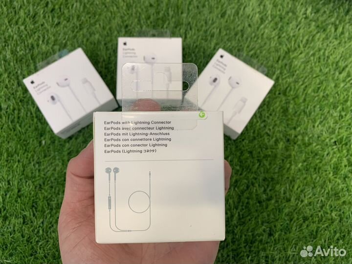 Наушники apple EarPods lightning оригинал