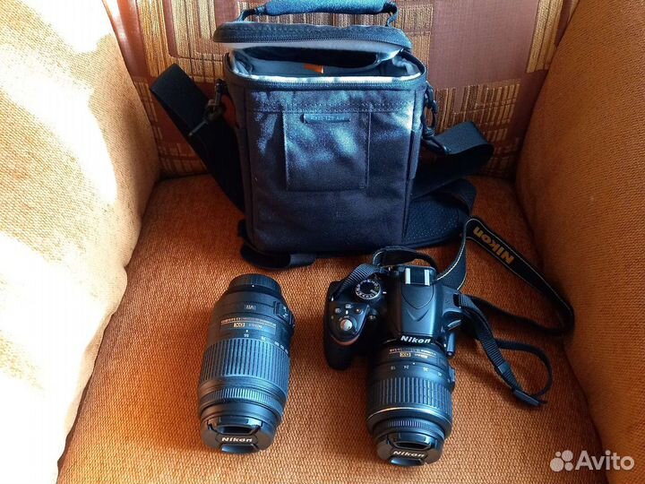 Зеркальный фотоаппарат nikon d3200