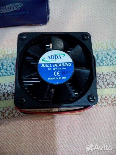 Кулер с радиатором для процессора (новый)