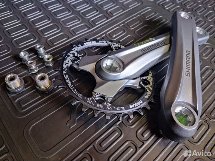 Новая Система шатунов Shimano с кареткой