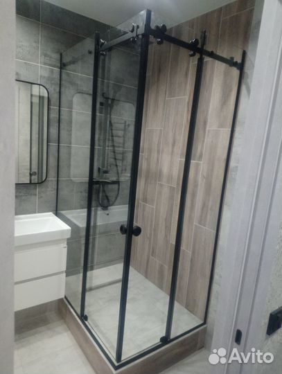 Душевые Кабины / Перегородки / Из стекла