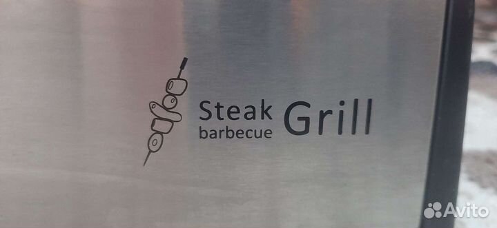Электро гриль новый