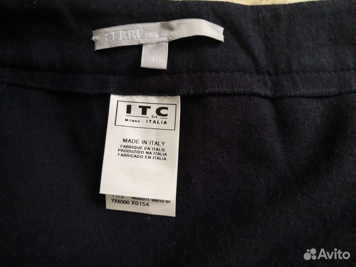 Юбка тонкая шерсть 46 размер