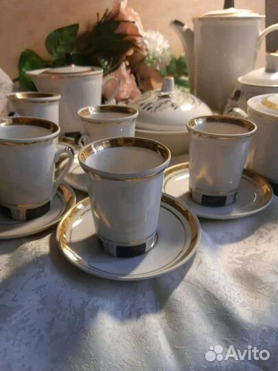 Кофейный набор Городецкого фз. из 11 предметов
