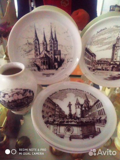 Тарелка,винтаж, декоративная германия