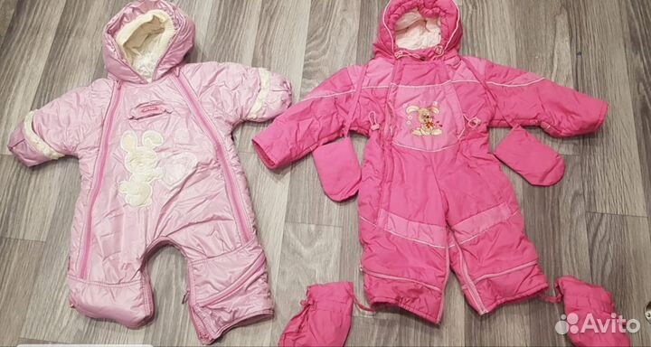 Детские вещи от 2 месяцев до 1 года