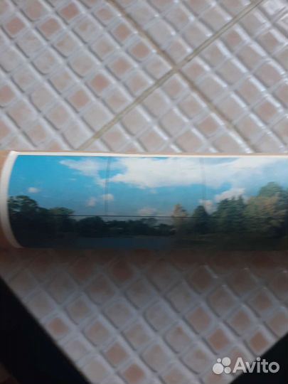 Фото панно озеро и лес 165 на 225 новые