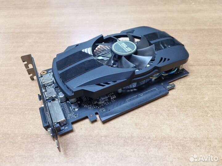 Видеокарта asus GeForce GTX 1050 PH-GTX1050TI-4G
