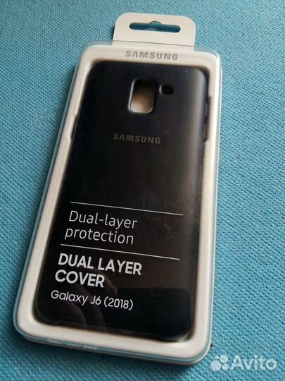 Клип-кейс samsung Dual Layer для Galaxy J6 (2018)