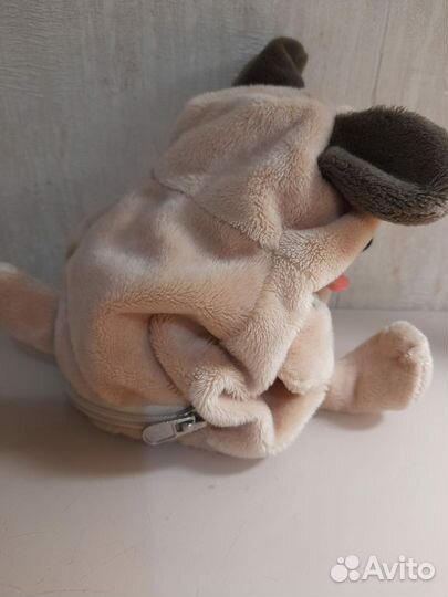 Мягкая игрушка собачка сумочка