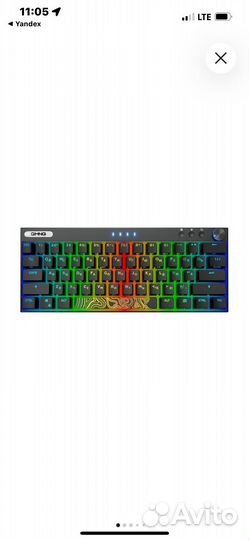 Игровая клавиатура Оклик gmng xk1