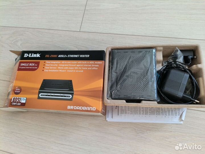 Adsl модем D-Link DSL - 2500U