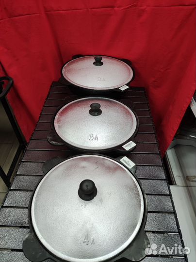 Казан чугунный узбекский