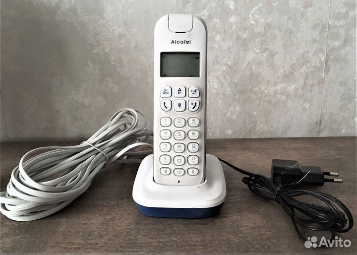 Домашний телефон Alcatel E132 плюс texet