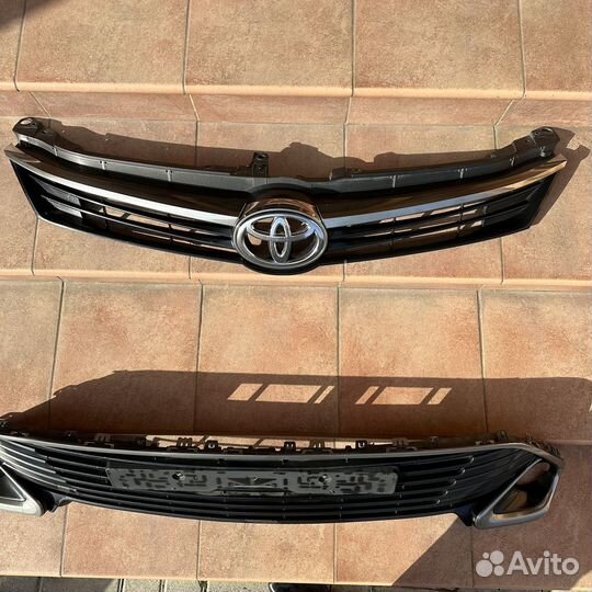 Решетки на camry 55