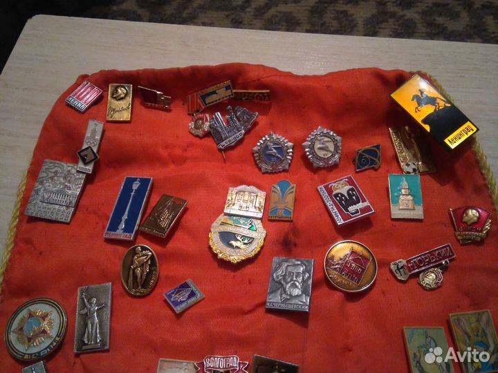 Значки кучей