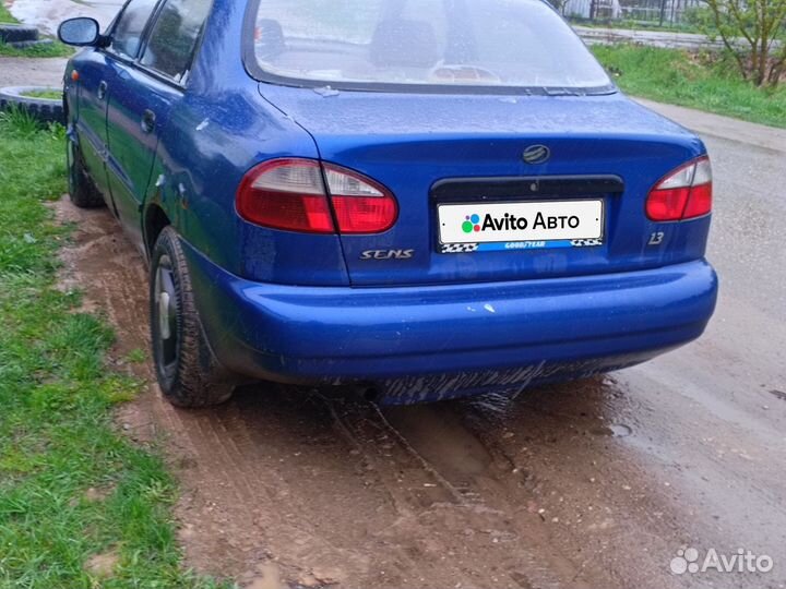ЗАЗ Sens 1.3 МТ, 2008, 150 000 км