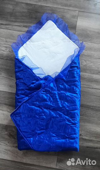 Конверт на выписку зимний для мальчика