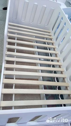 Кровать домик без крыши с ящиком (новый)