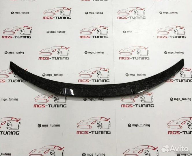 Спойлер BMW 4 series 4 дв f36 M4 Кованый карбон