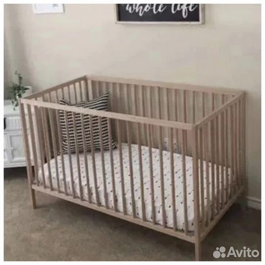 Кроватка с ортопедическим матрасом