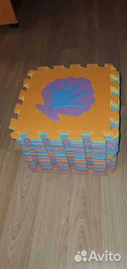 Пазлы коврик детский мягкий
