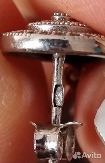 Новые Серьги серебро 925