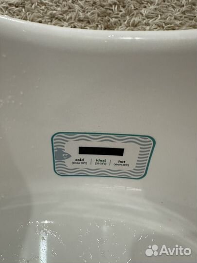 Ванночка для купания с термометром