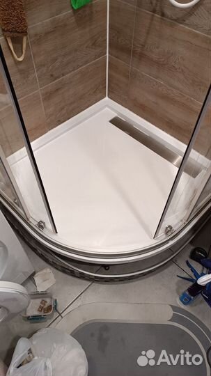 Душевой уголок с поддоном 100х100 1/4