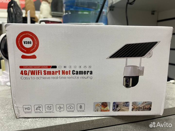 Солнечная камера видеонаблюдения 4g sim автономная