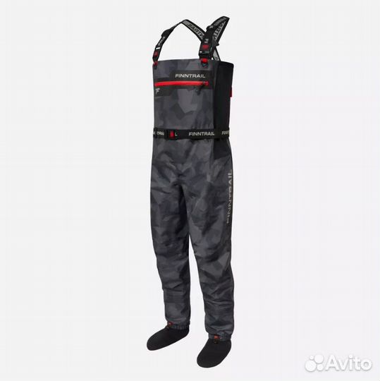 Вейдерсы Finntrail Athletic 1532 CamoShadowBlack