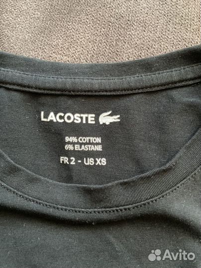 Футболка lacoste женская