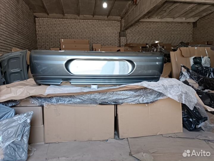 Задний бампер ваз 2112 цвет средний серо-зеленый