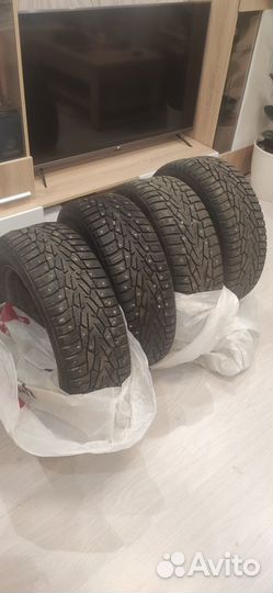Шины 205 55 16 бу зимние шипованные