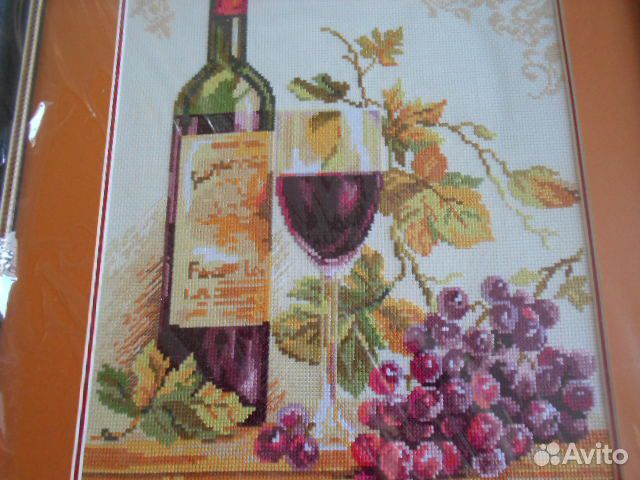 Картина вышитая крестом