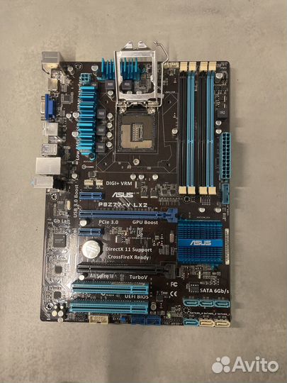 Материнская плата z77 нерабочая с ремонта