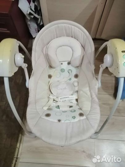 Детские электронные качели бу