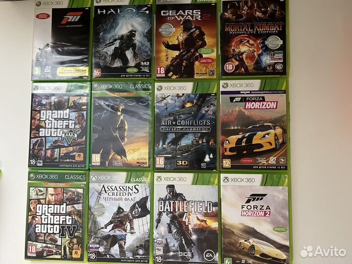 Xbox 360, Kinect, игры